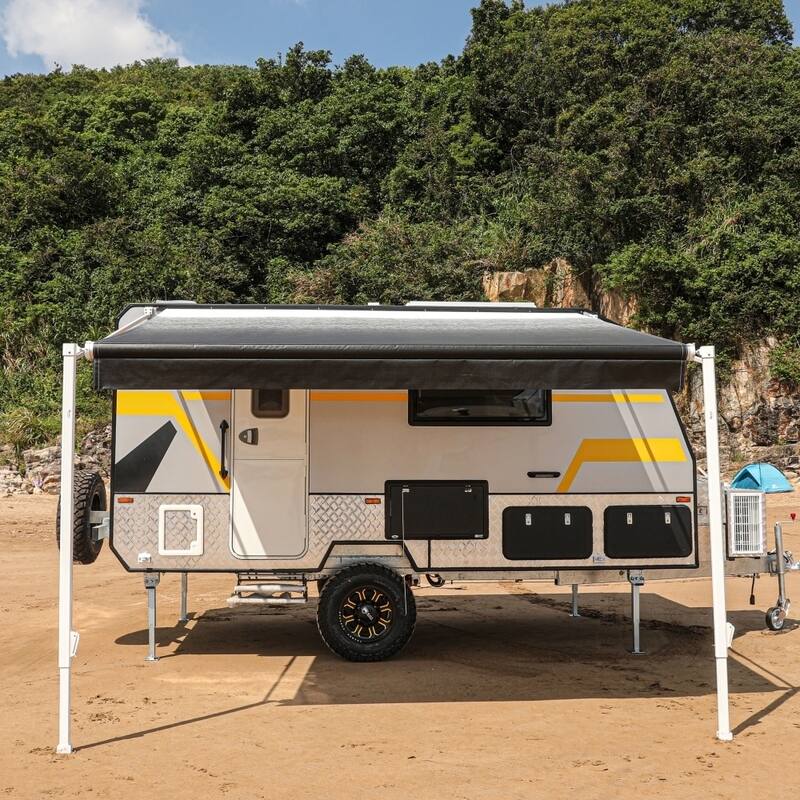 ALEKO Retractable 20X8' RV or Home Patio Canopy Awning