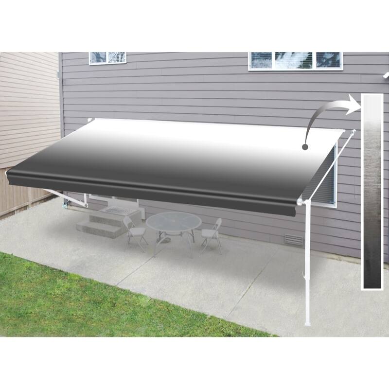 ALEKO Retractable 20X8' RV or Home Patio Canopy Awning