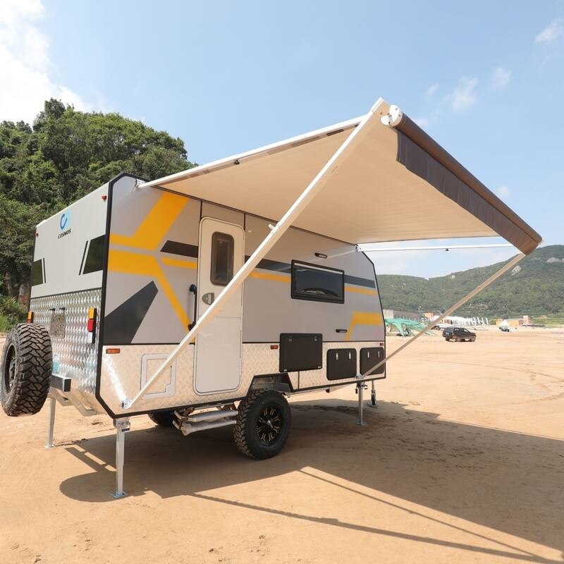 ALEKO Retractable 20X8' RV or Home Patio Canopy Awning