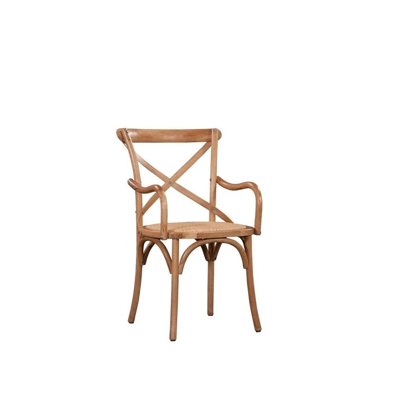 Shop Provincial Home S Banner Elk Dining Arm Chair In Natural