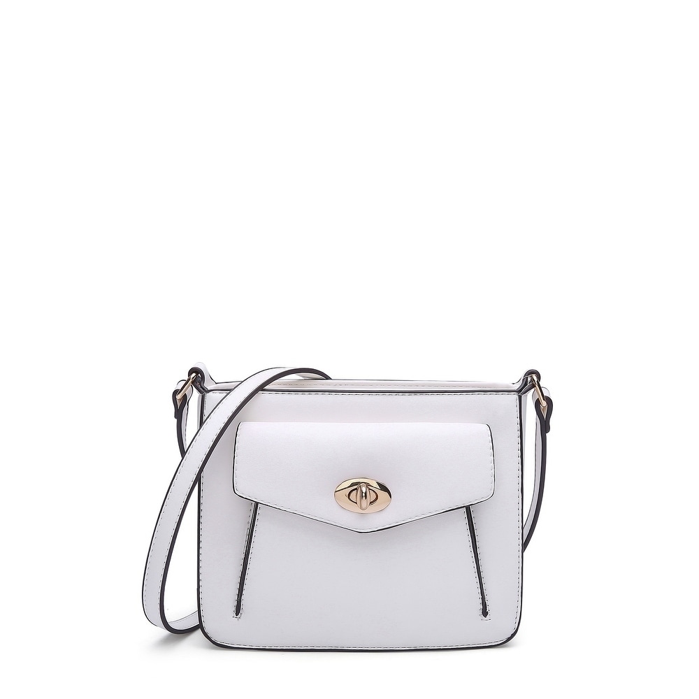 MKF Collection Darleen Crossbody Handbag by Mia K Farrow in Stone