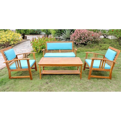 Brisbane 4-Piece Patio Conversation Set