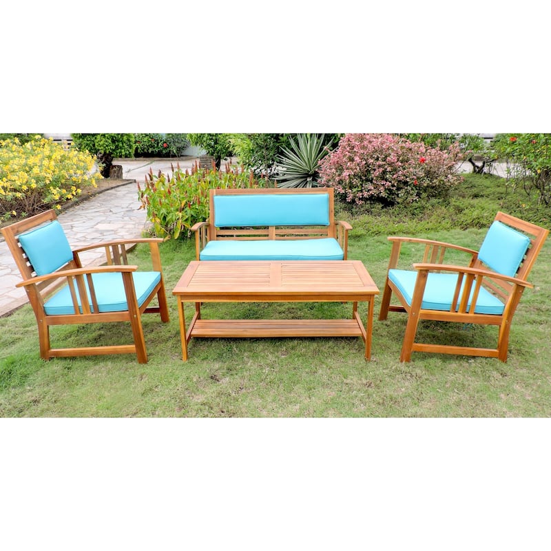 Brisbane 4-Piece Patio Conversation Set