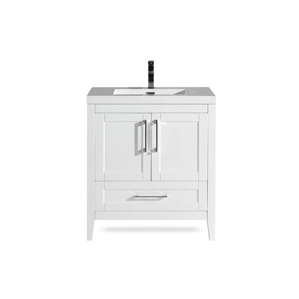 Shop The Willow Collection 30 Inch Modern Bathroom Vanity Free