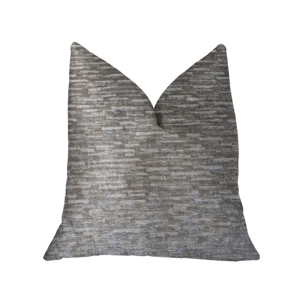 Plutus Montage Beige Luxury Throw Pillow