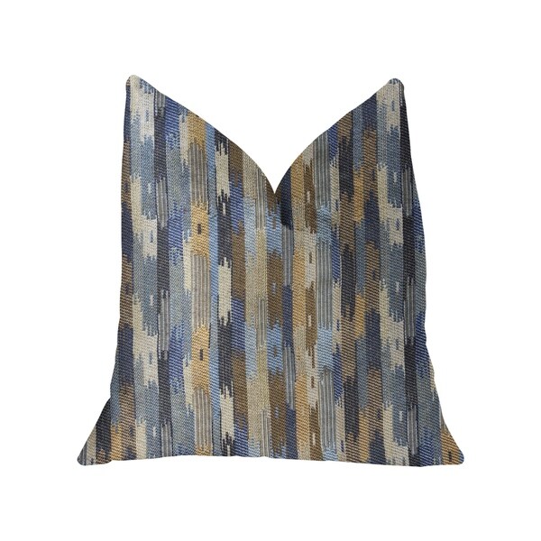 Plutus Hyde Park Multicolor Luxury Throw Pillow