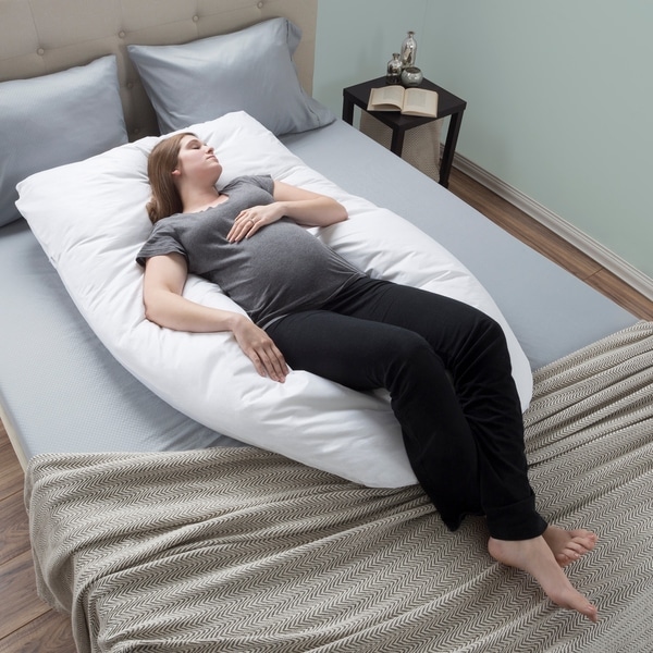 full body contoured pregnancy pillow