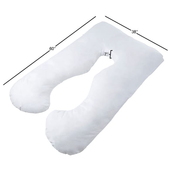 full body contoured pregnancy pillow