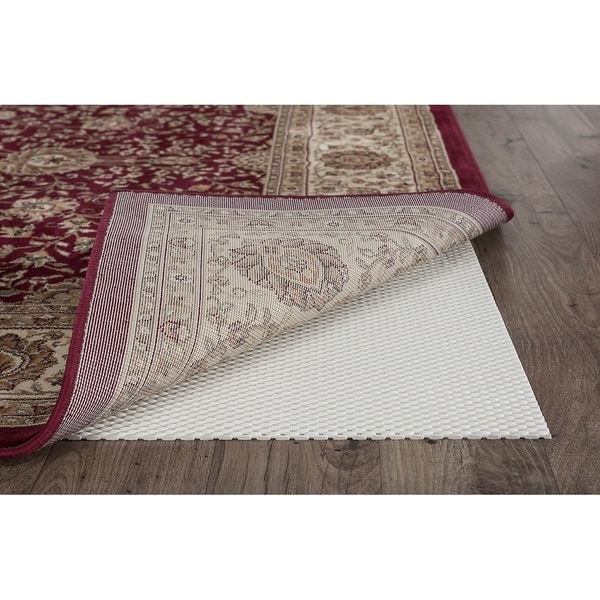 Alise Rugs Extreme Grip Traditional Solid Runner Rug Off White 3 Alise Rugs Extreme Grip Traditional Solid Runner Rug Off White 3 X27