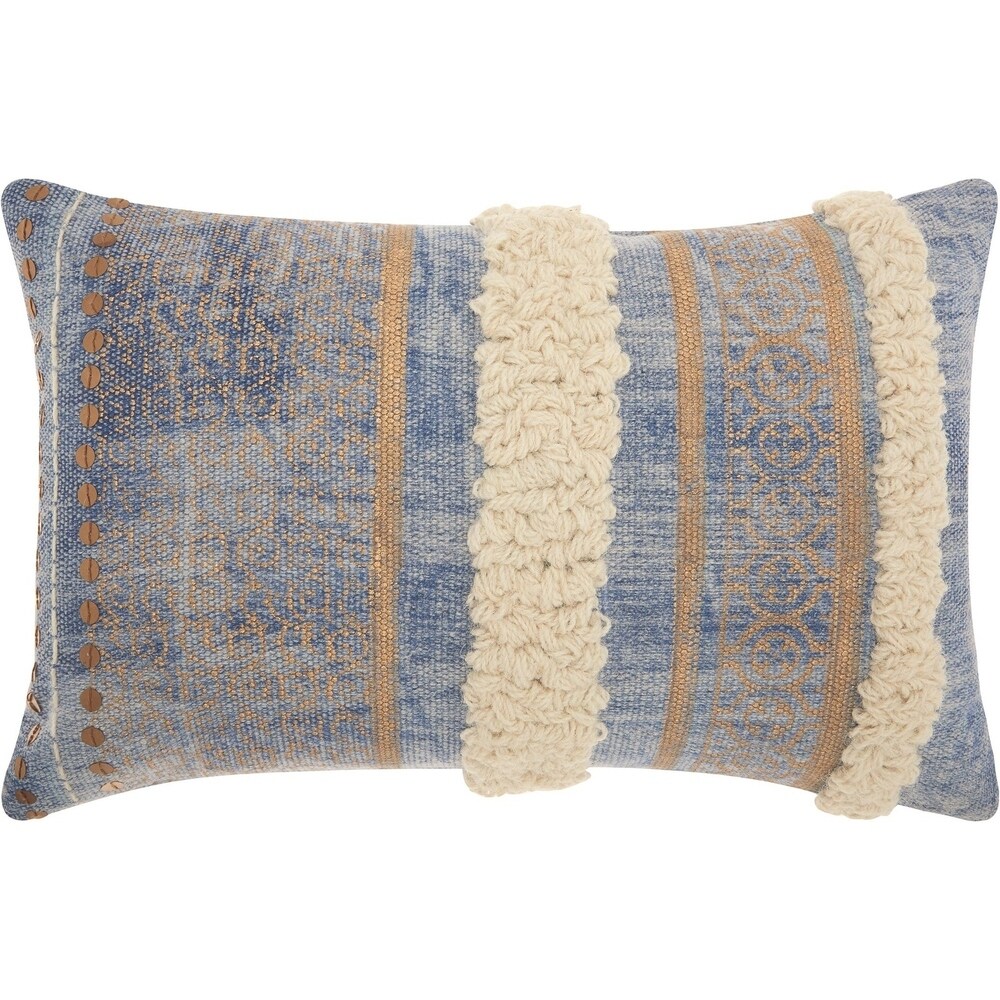 Artistic Weavers Cerena Hand Embroidered Boho Throw Pillow - On Sale - Bed  Bath & Beyond - 35023550