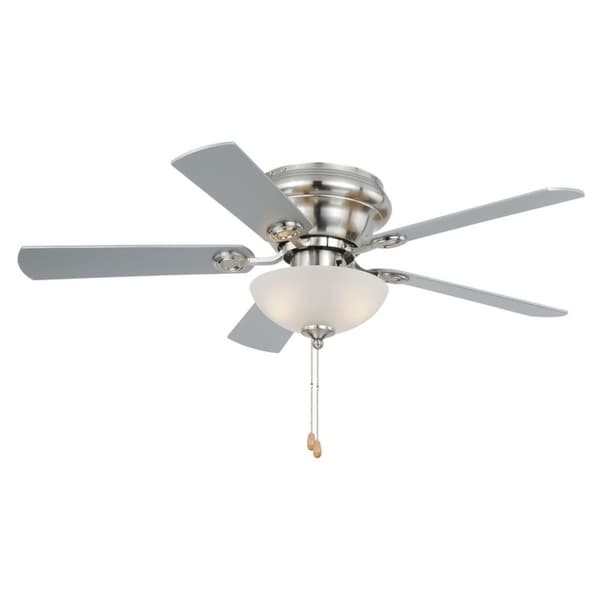 Vaxcel Expo 42 Flushmount Ceiling Fan Satin Nickel Free Vaxcel Expo 42 Flushmount Ceiling Fan Satin Nickel