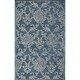 KAS Sasha Denim Damascus Hand-tufted Wool Rug - Bed Bath & Beyond ...