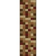 KAS Lifestyles Beige Squares Rug