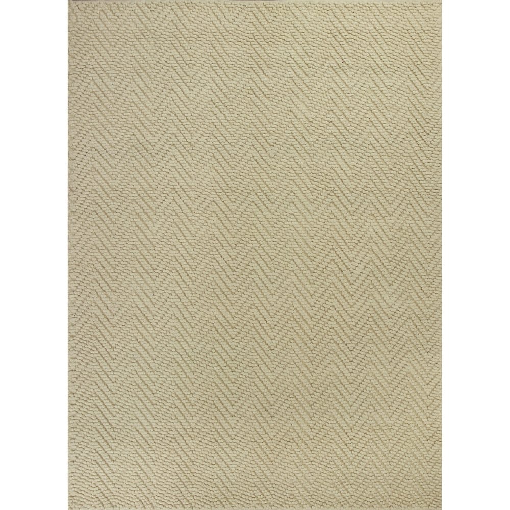 KAS Rugs Porto Herringbone Handmade Natural Jute Area Rug