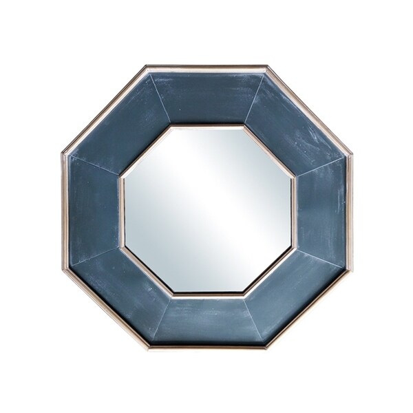 Handmade Brushed Lincoln Mirror - 33" x 33"