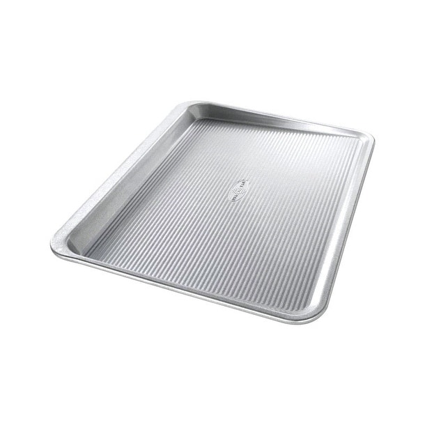 GRIDMANN 15 x 21 Commercial Grade Aluminum Cookie Sheet Baking Tray Pan  Three Quarter Sheet - 12 Pans
