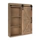 Cates Wood Wall Storage Cabinet with Vanity Mirror and Barn Door - Thumbnail 17