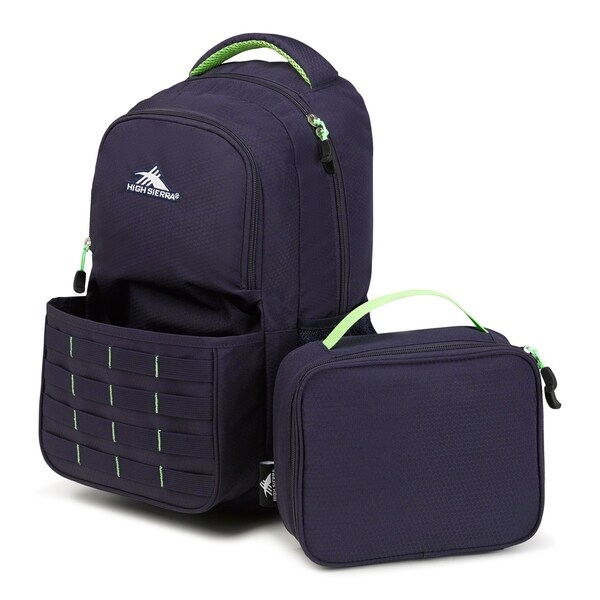 high sierra backpack with lunch bag