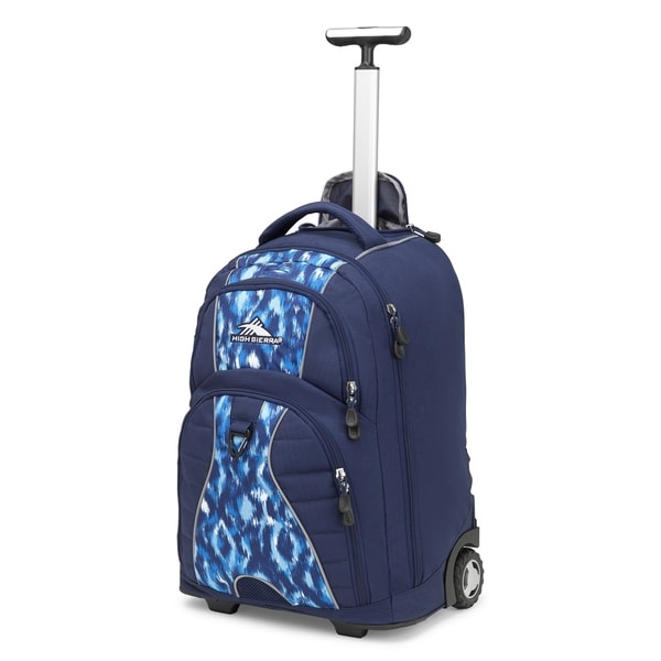 high sierra freewheel wheeled laptop backpack