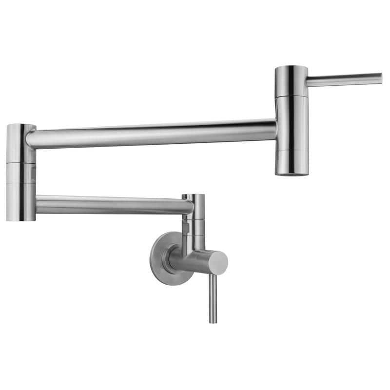 Geyser GF46 Andorra Series Stainless Steel Wall Mount Pot Filler Faucet