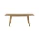 Handy Living  Windsor Rectangular Butterfly Leaf Natural Dining Table - Thumbnail 2