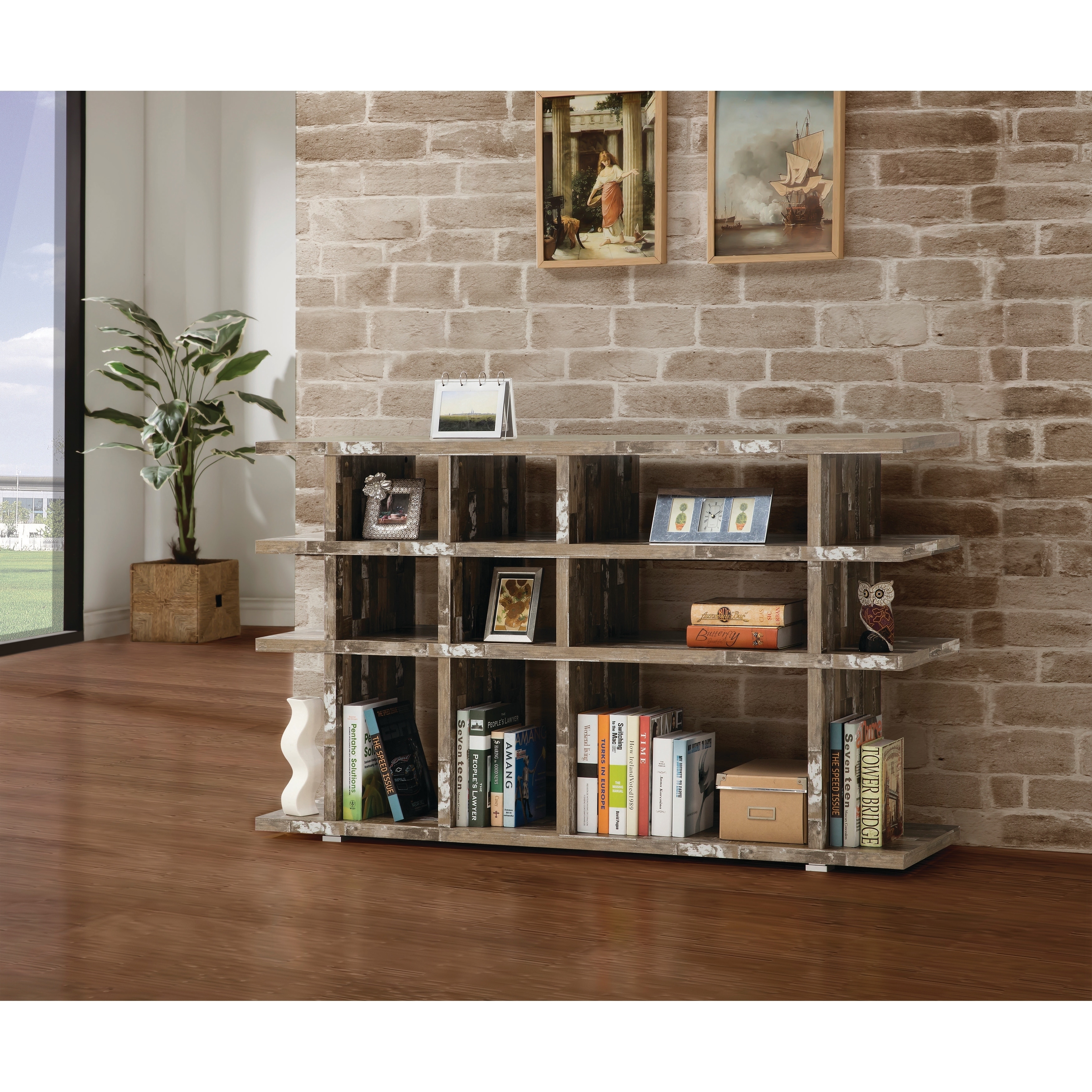 landry low profile bookcase
