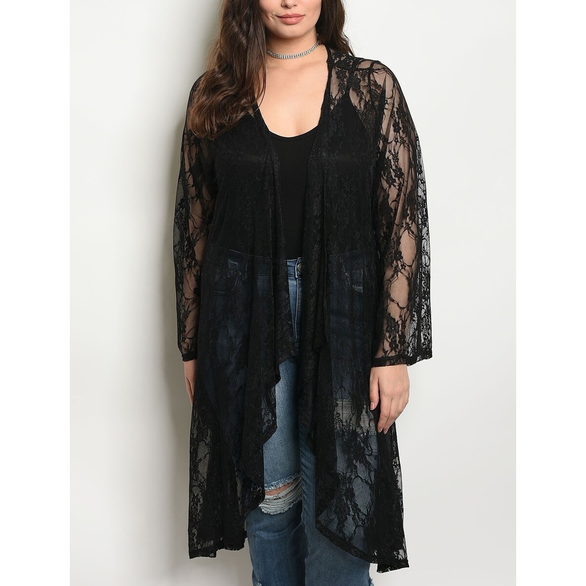 kimono cardigan plus size