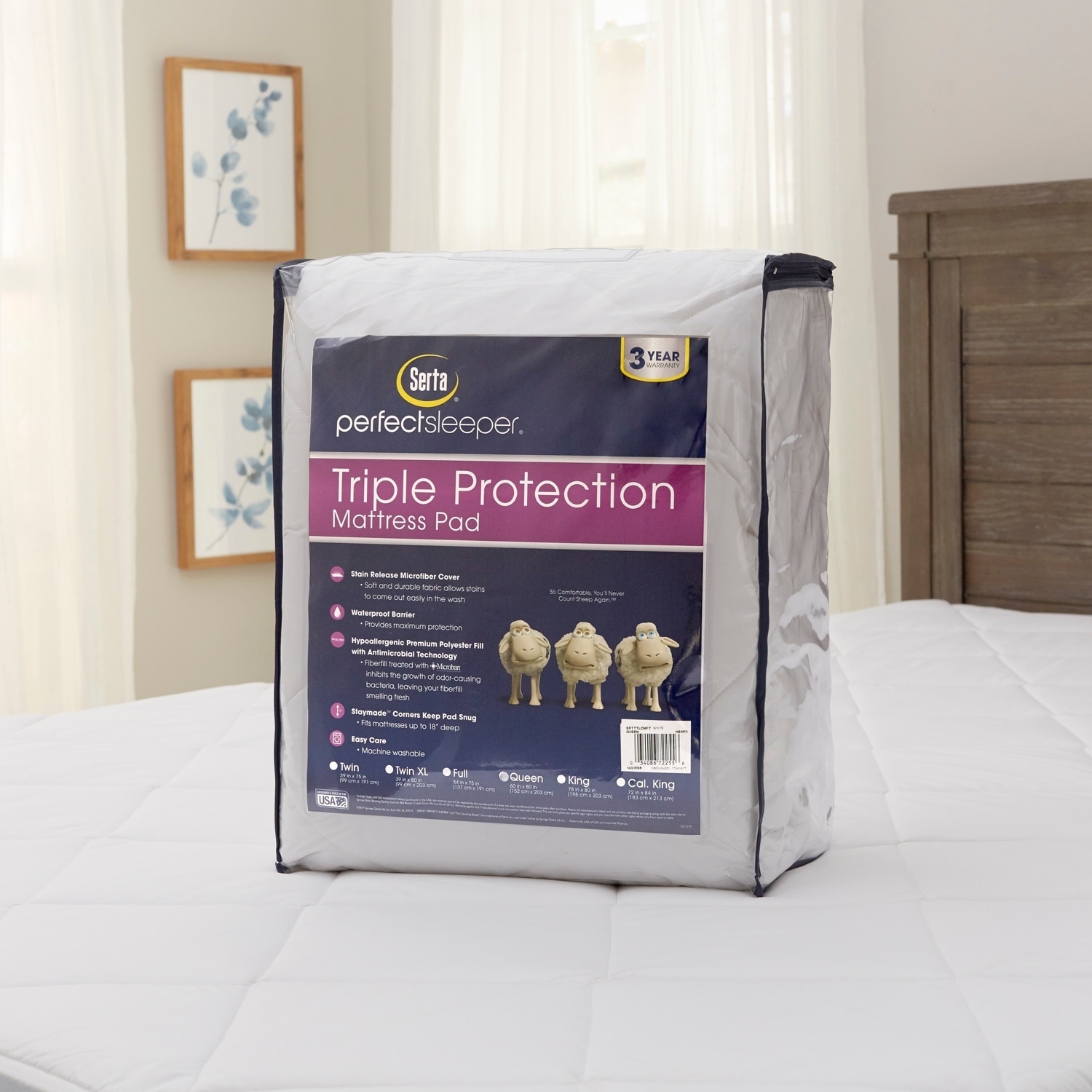 serta perfect sleeper deluxe crib mattress pad