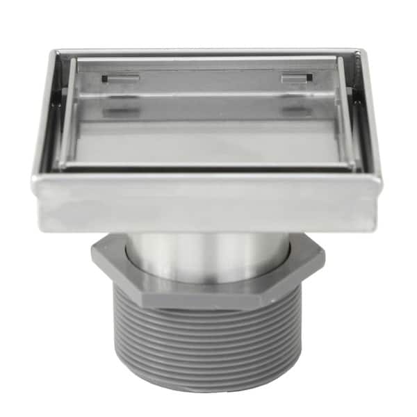 Tub/Shower Drain Covers in Brushed Nickel