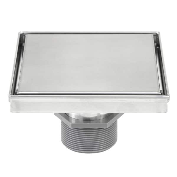 Square Shower Drain 5 Inch Grate Replacement for California