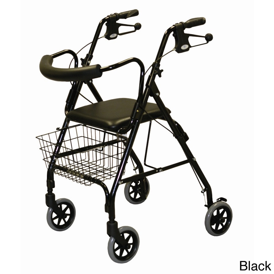 Medline Deluxe Aluminum Rollator Walker