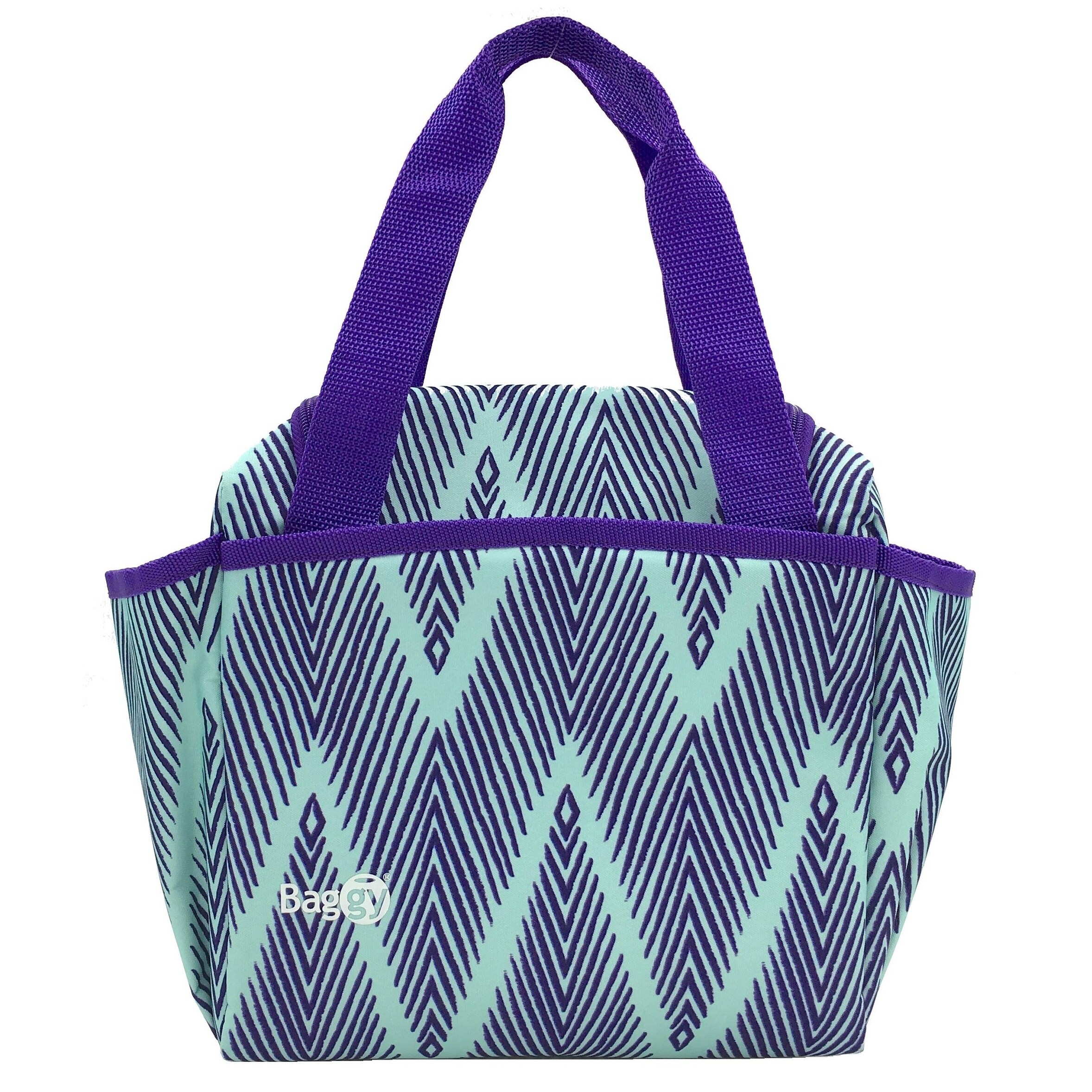 chevron lunch bag