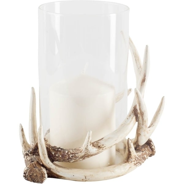 Mercana Rolston Wooden Table Top Candle Holder