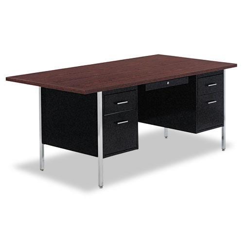 Alera Double Pedestal Steel Desk