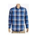 Men's Tommy Bahama Dual Lux Plaid Long Sleeve Shirt Bering Blue