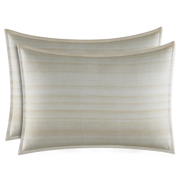 Vera Wang Luster Bedding Standard Natural