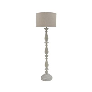 Bernadate Whitewash 62 Inch Floor Lamp