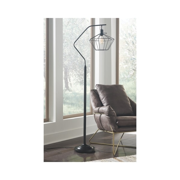 Shop Makeika Black 62 Inch Floor Lamp Free Shipping Today