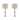Bernadate Whitewash 33 Inch Table Lamps - Set of 2