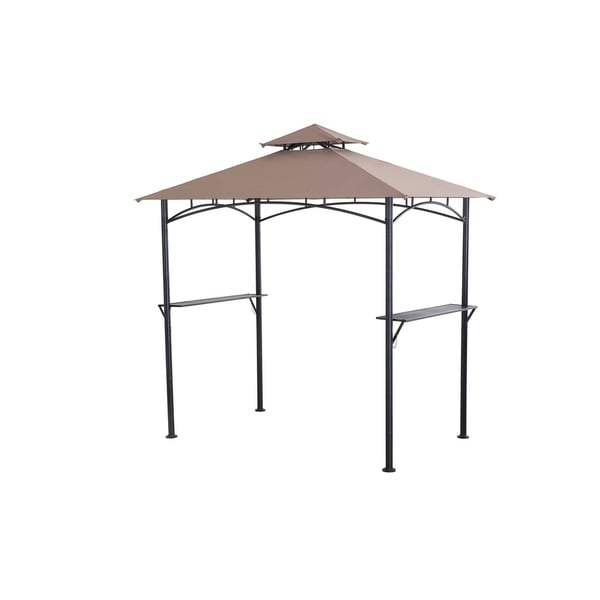 Shop Sunjoy Indigo Grill Gazebo with LED lights - Free Shipping Today ...