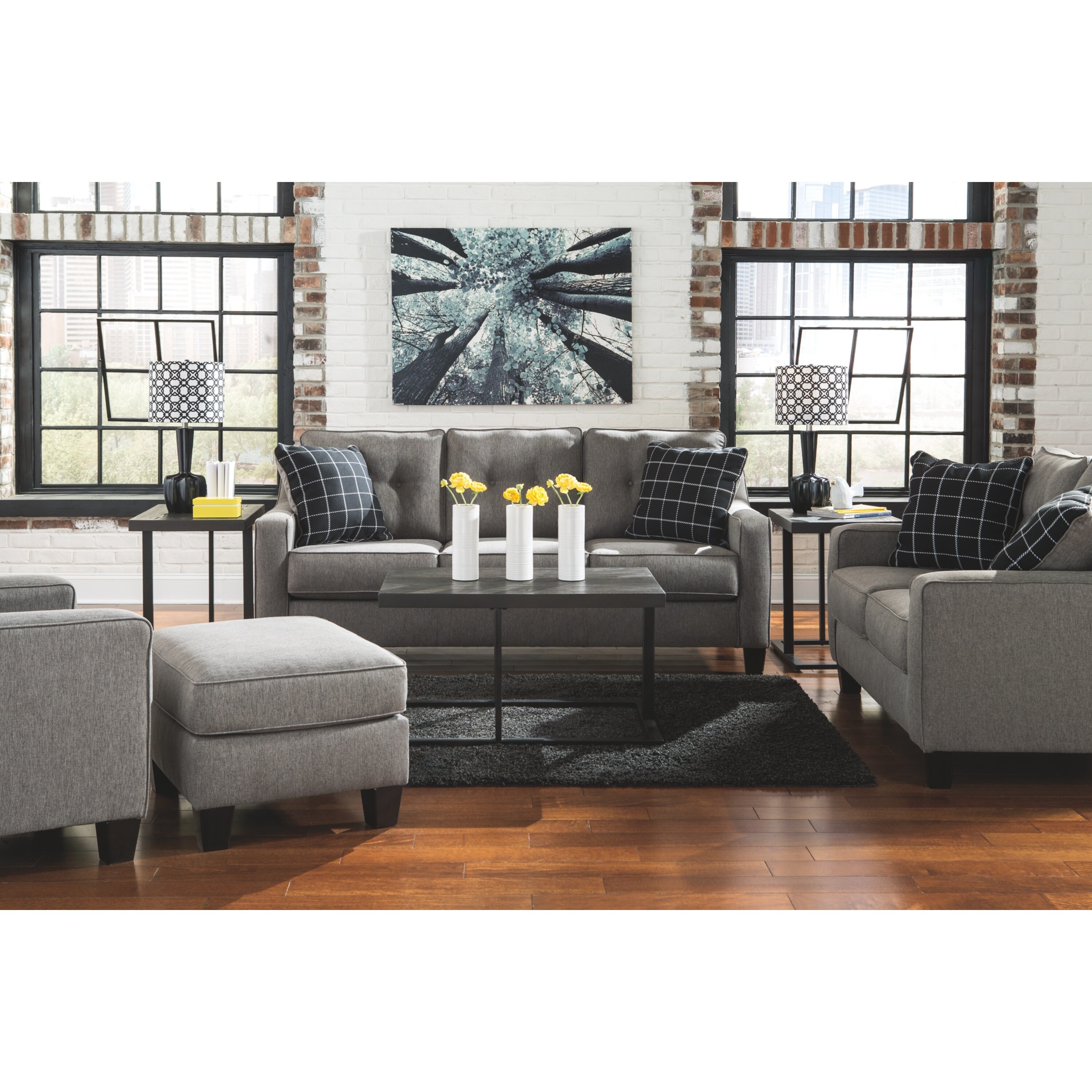 Brindon charcoal queen sofa sleeper discount