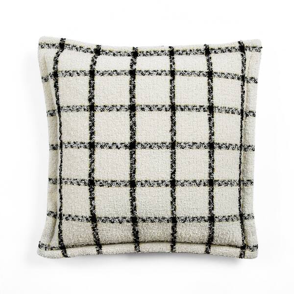Shop Lush Decor Erica Plaid Decorative Throw Pillow Overstock