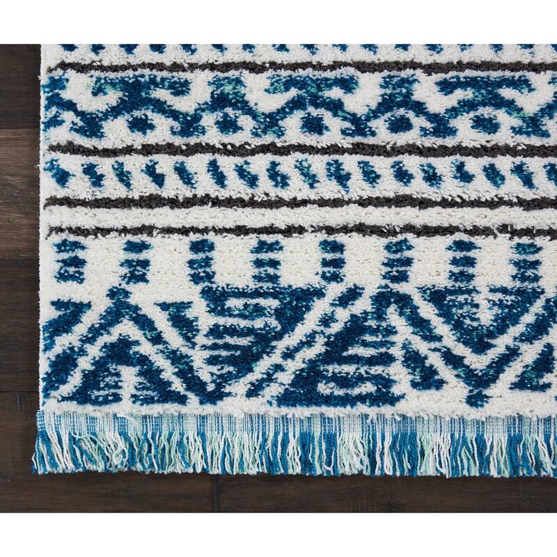 Nourison Kamala Aztec Fringe Area Rug