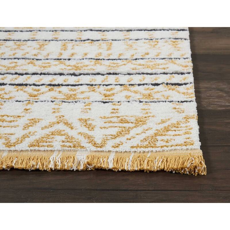 Nourison Kamala Aztec Fringe Area Rug