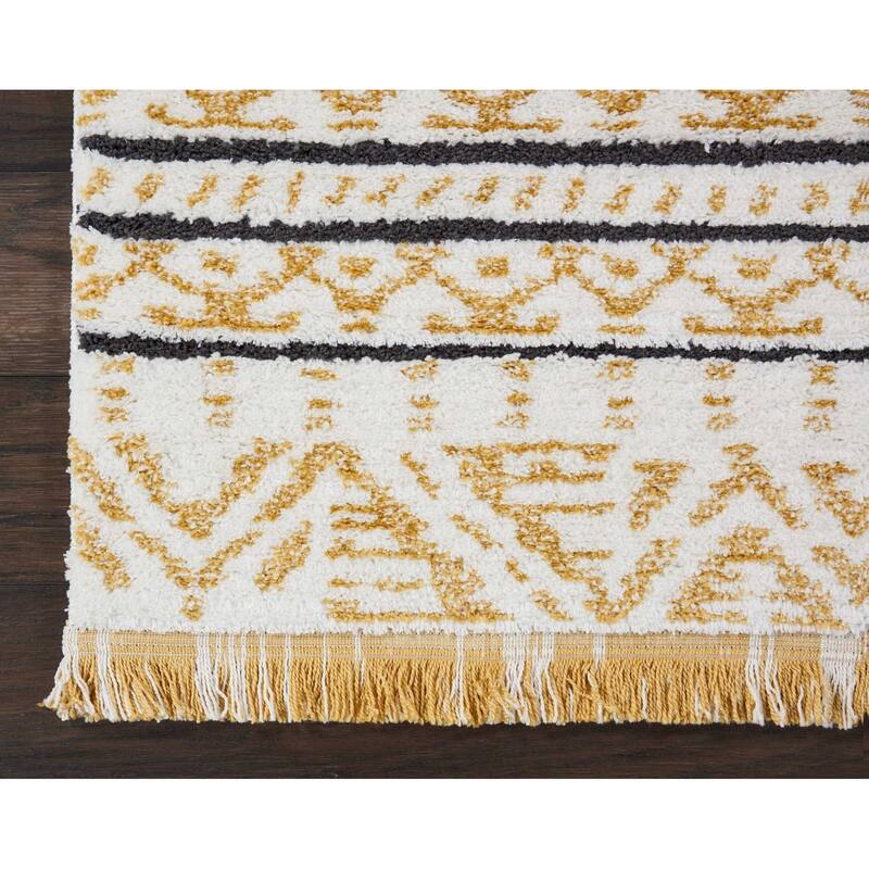 Nourison Kamala Aztec Fringe Area Rug