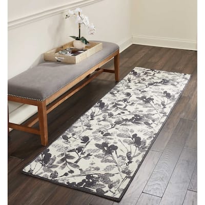 Waverly Vintage Distressed Floral Area Rug