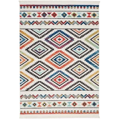 Nourison Tribal Decor Aztec Print Area Rug