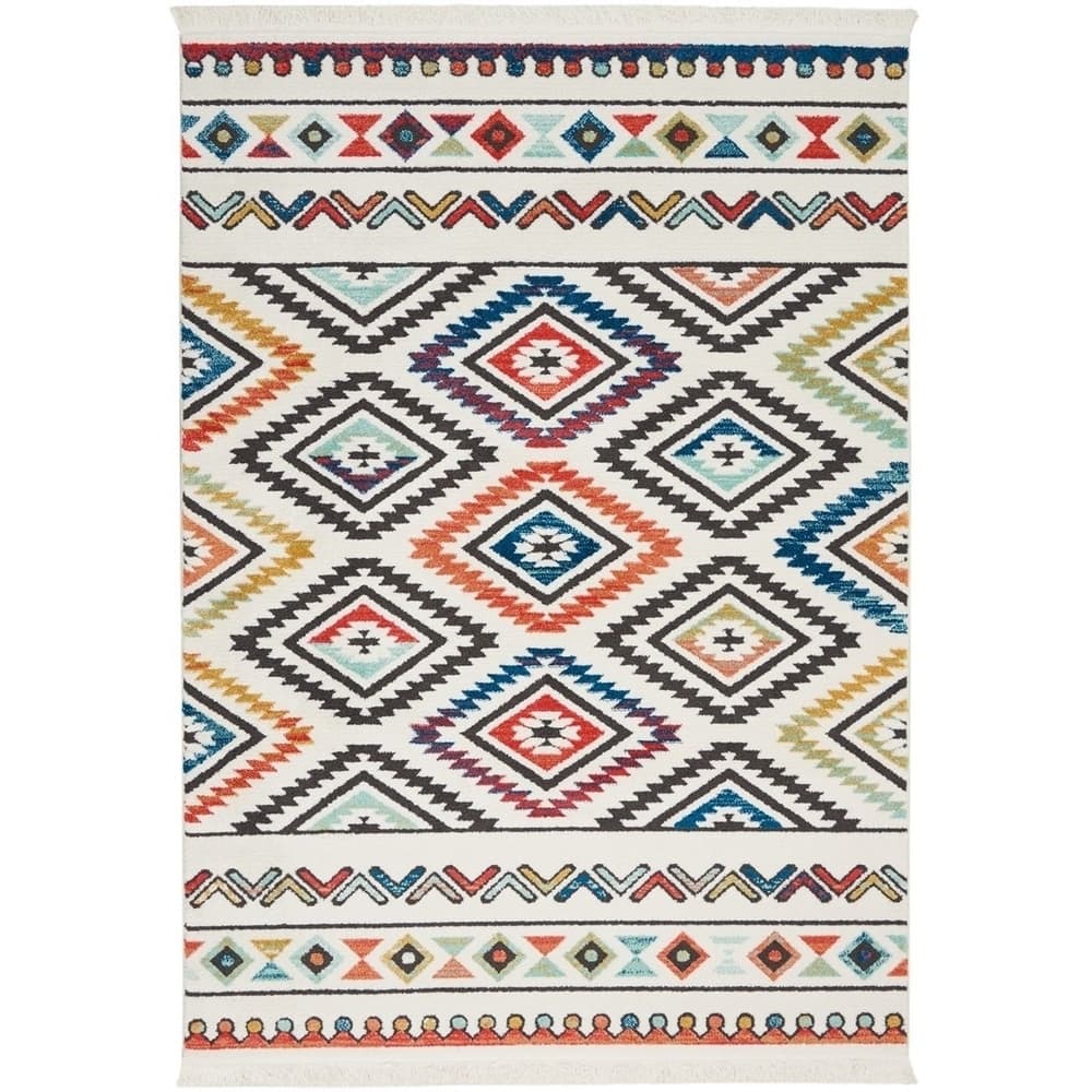 Nourison Tribal Decor Aztec Print Area Rug