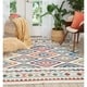 preview thumbnail 4 of 5, Nourison Tribal Decor Aztec Print Area Rug