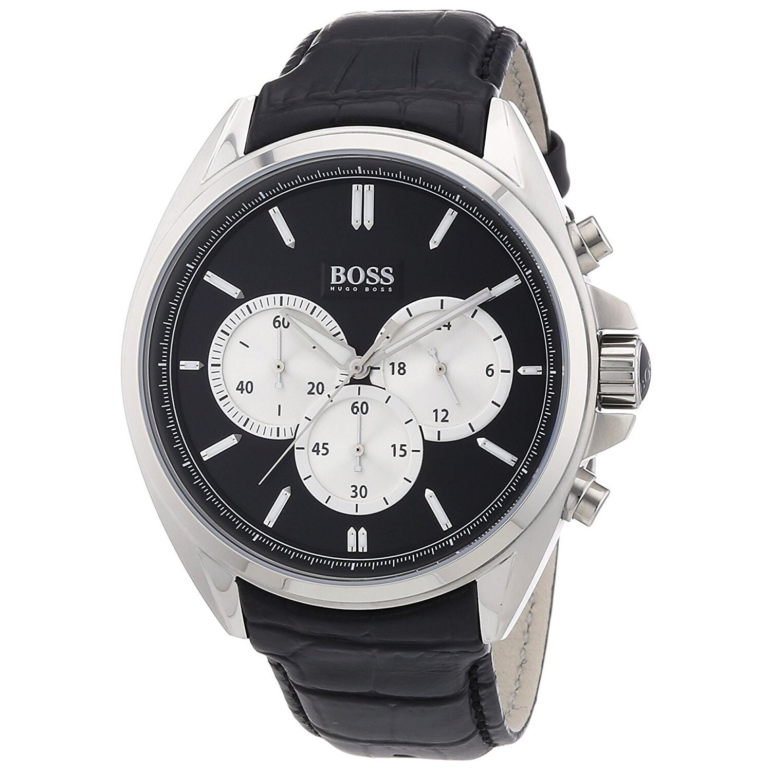 hugo boss chronograph black